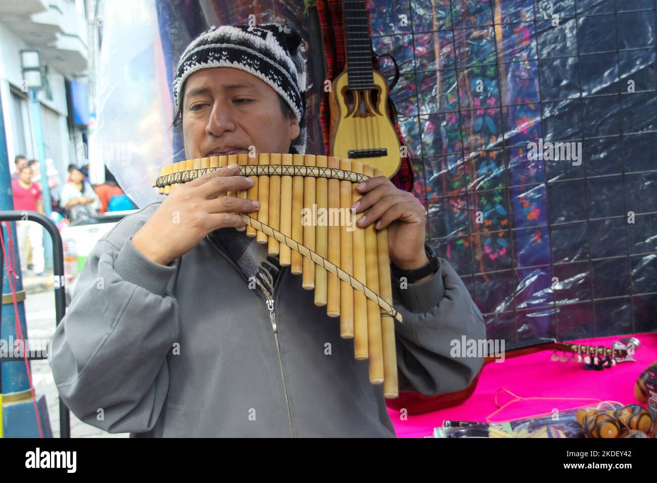Musical instrument ecuador immagini e fotografie stock ad alta risoluzione Alamy
