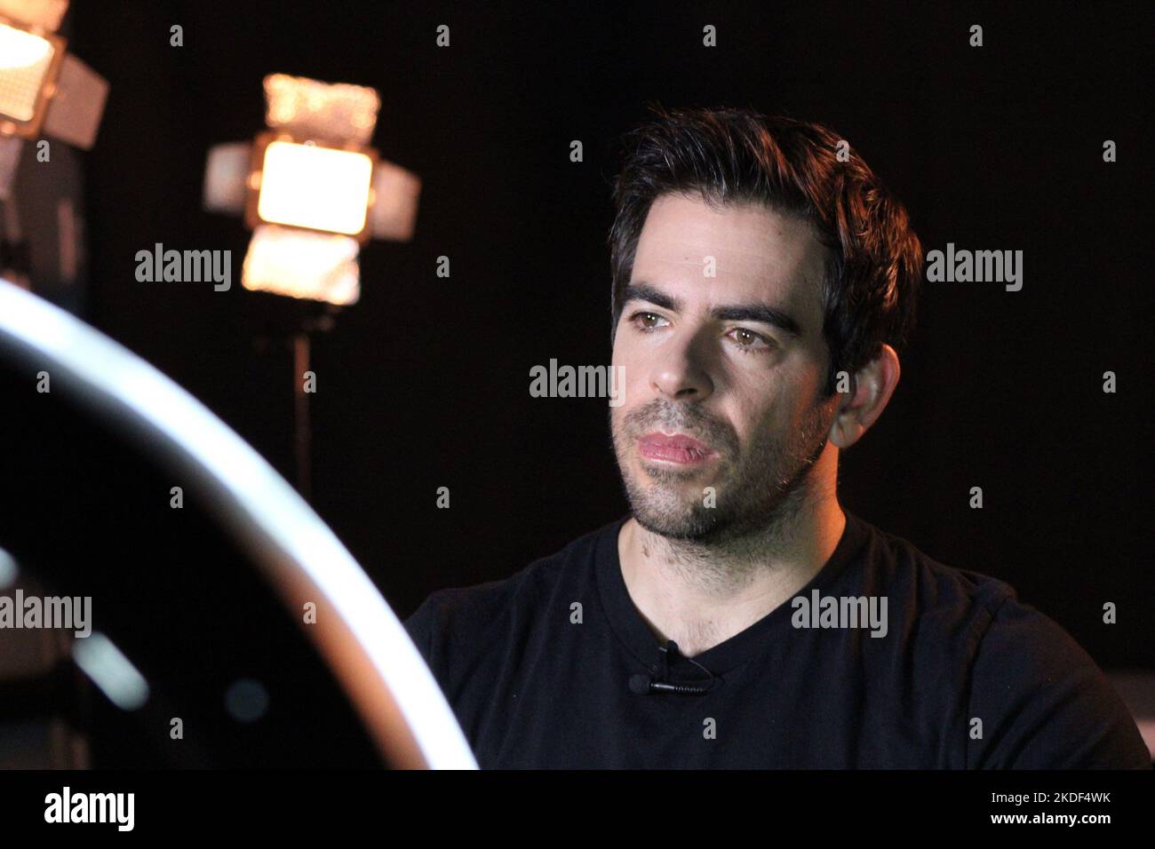 ELI ROTH IN HOLLYWOOD DREAMS & INCUBI: LA STORIA DI ROBERT ENGLUND (2022), DIRETTA DA GARY SMART E CHRIS GRIFFITHS. Credit: Dead mouse Productions / Album Foto Stock