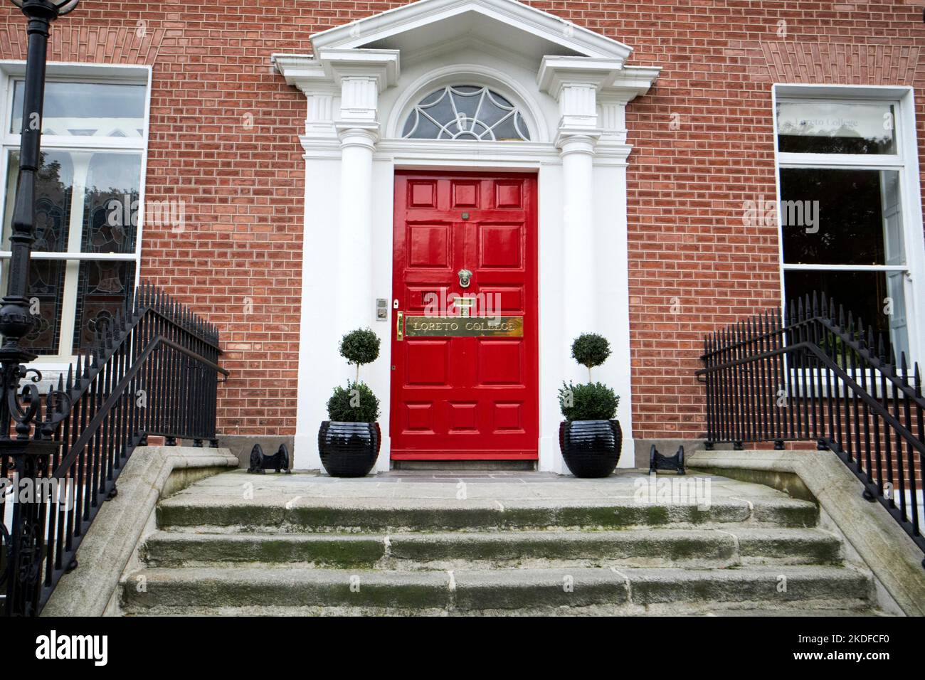 loreto college 54 st stephens verde dublino repubblica d'irlanda Foto Stock