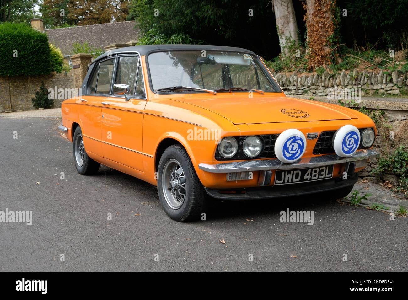Triumph Dolomite Classic Car Foto Stock