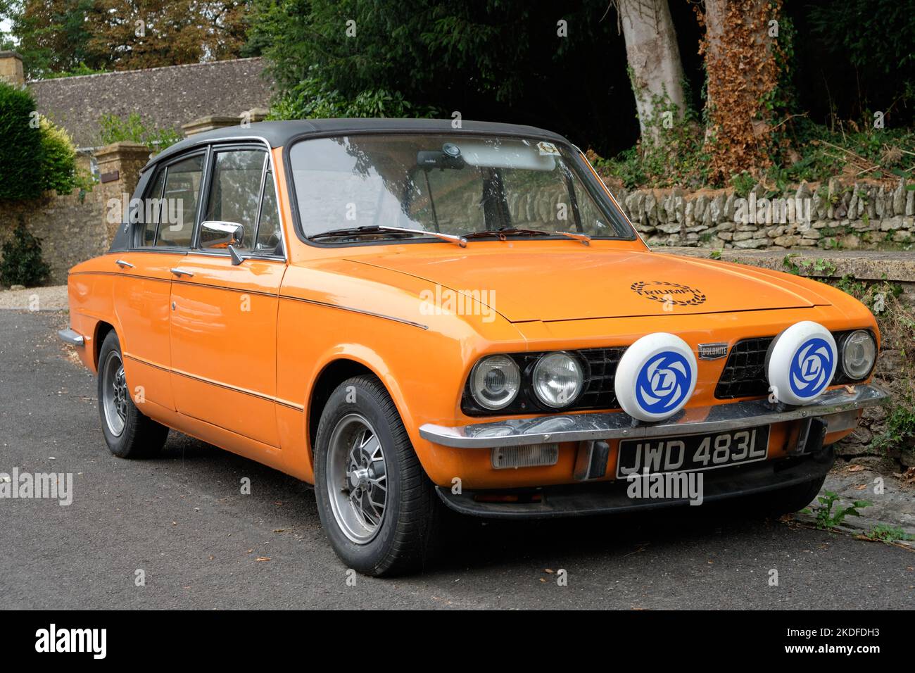Triumph Dolomite Classic Car Foto Stock