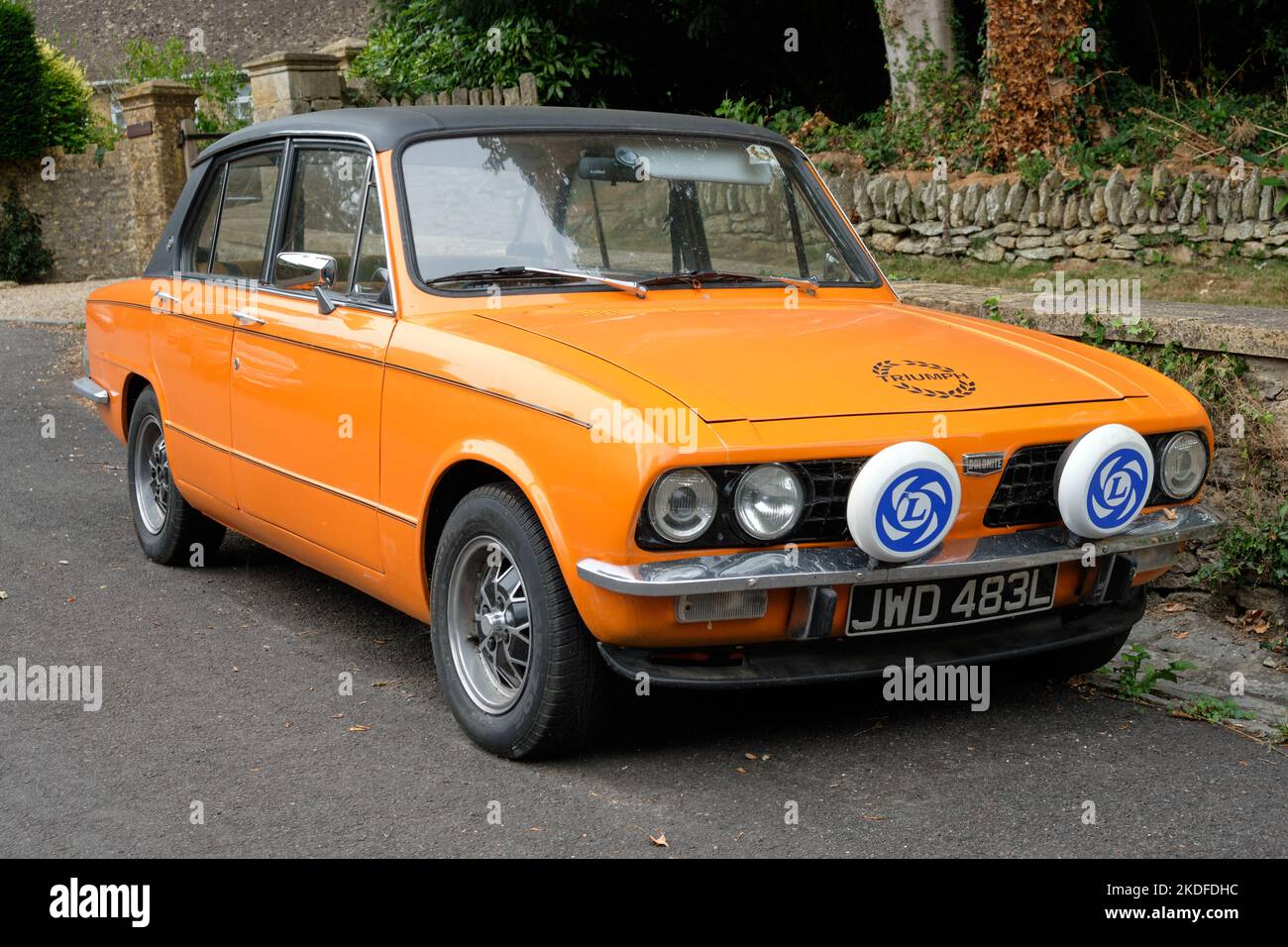 Triumph Dolomite Classic Car Foto Stock