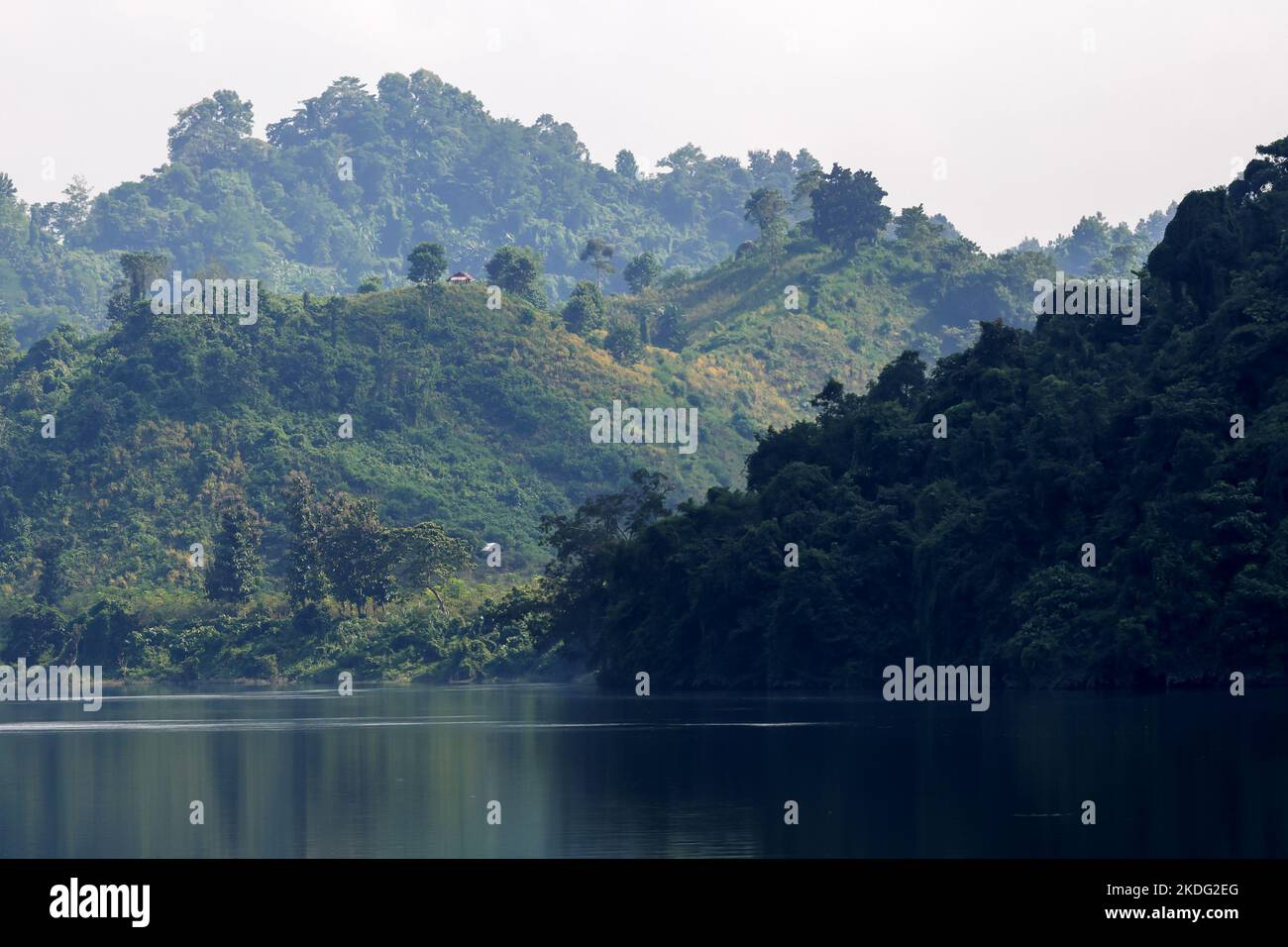Bellezza di Chittagong Hill Tracts.This Foto è stata presa da Kaptai,Chittagong,Bangladesh. Foto Stock