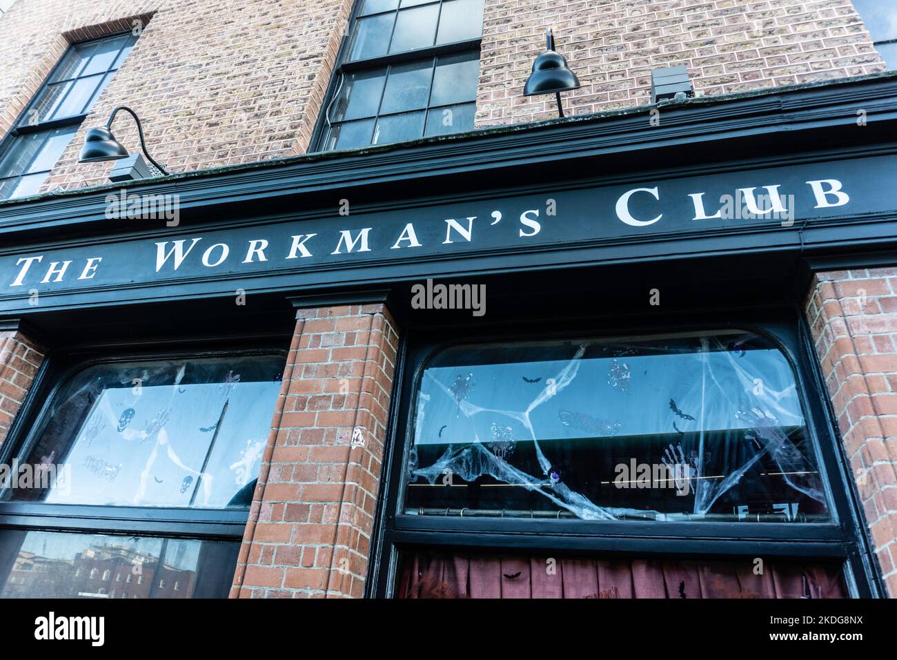 The Workman’s Club, Wellington Quay, Dublino, Irlanda. Spettacoli dal vivo. Fa parte del gruppo Press Up Entertainment. Foto Stock