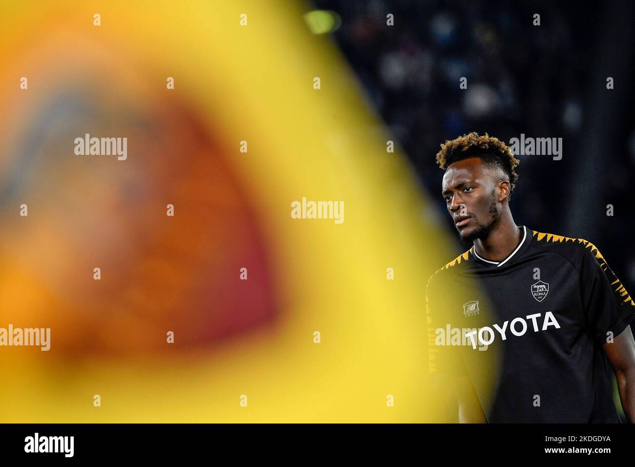 Roma, Italia. 06th novembre 2022. In occasione della Serie Una partita di calcio tra AS Roma e SS Lazio allo stadio Olimpico di Roma (Italia), 6th novembre 2022. Foto Andrea Staccioli/Insidefoto Credit: Insidefoto di andrea staccioli/Alamy Live News Foto Stock