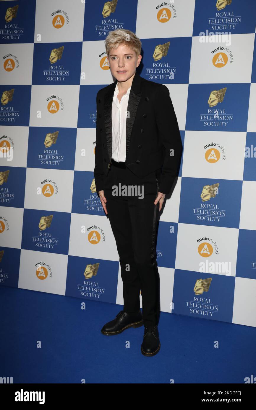 Partecipa ai Royal Television Society Program Awards al Grosvenor House Hotel di Londra Foto Stock