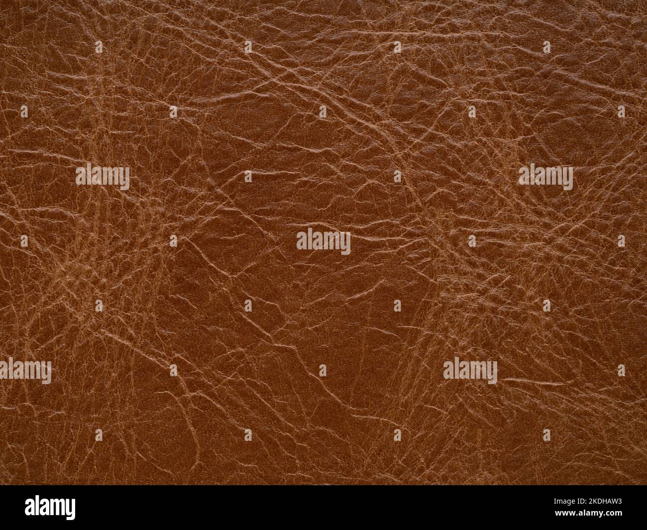 Pelle di cuoio marrone, arancione scuro texture naturale con linee di design motivo sfondo astratto. Utilizzare sfondo o sfondo evento di lusso, design Foto Stock
