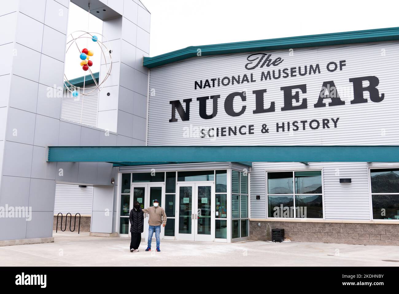 Museo nazionale della scienza nucleare & Storia in Albuquerque, Nuovo Messico Foto Stock