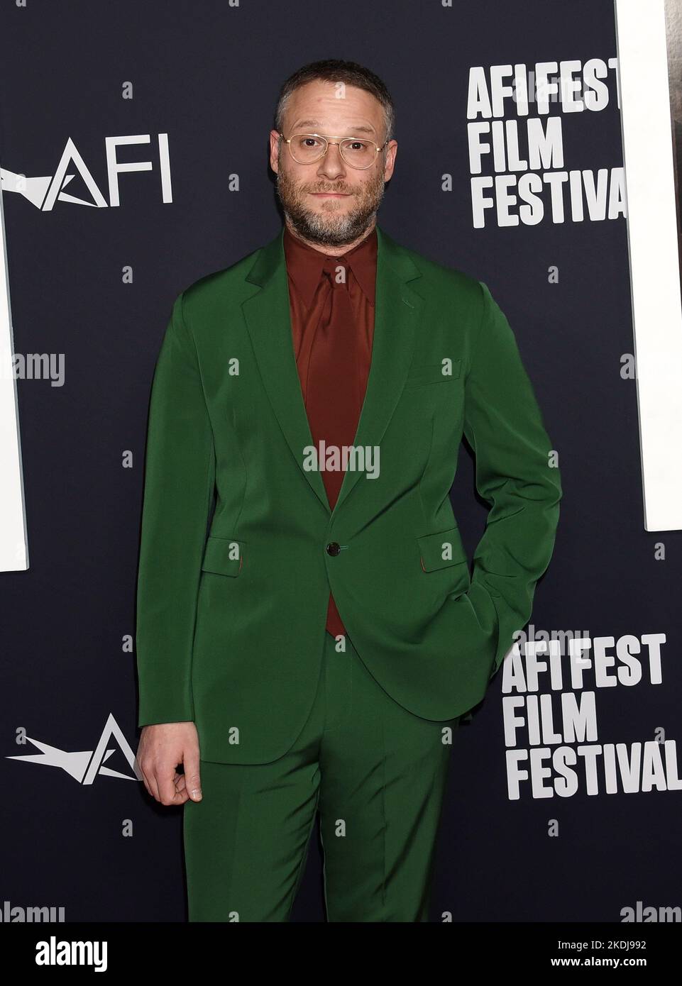 Hollywood, Stati Uniti. 06th Nov 2022. Seth Rogen in arrivo all'AFI FEST 2022 'The Fabelmans' Premiere tenuto al TCL Chinese Theatre di Hollywood, CA il 6 novembre 2022. © Janet Gough/AFF-USA.COM Credit: AFF/Alamy Live News Foto Stock