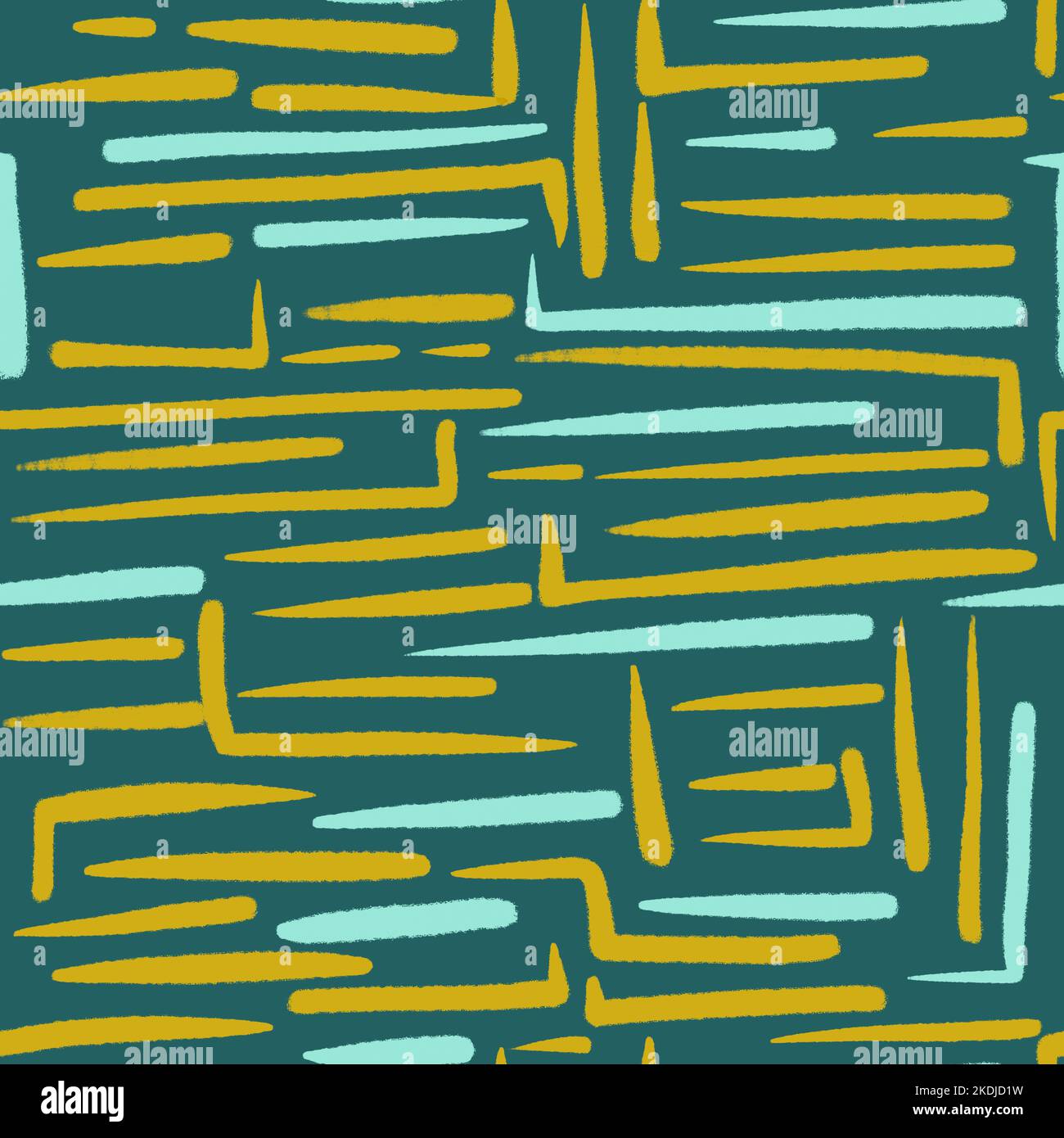 Linee orizzontali astratte disegno di pattern senza giunture Foto Stock