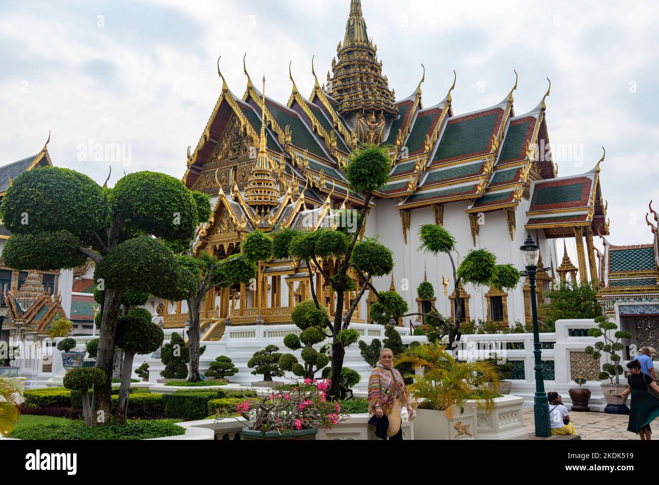 capitale di bangkok de taimandia el gran palacio 08-11-2022 Foto Stock