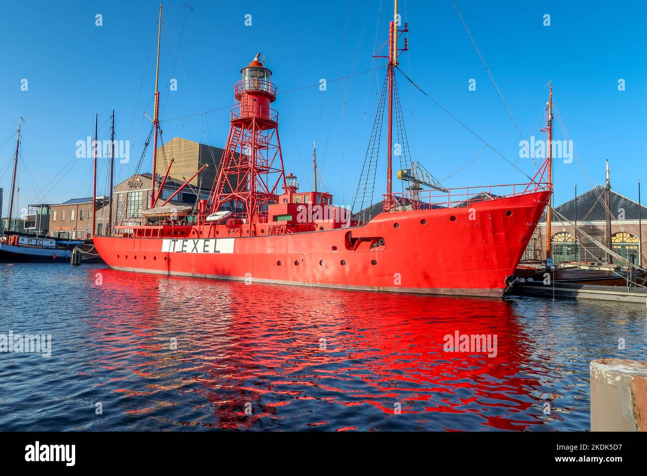Den Helder, Paesi Bassi. Ottobre 2022. L'ex cantiere navale di den Helder, ora museo porto Willemsoord. Foto di alta qualità Foto Stock