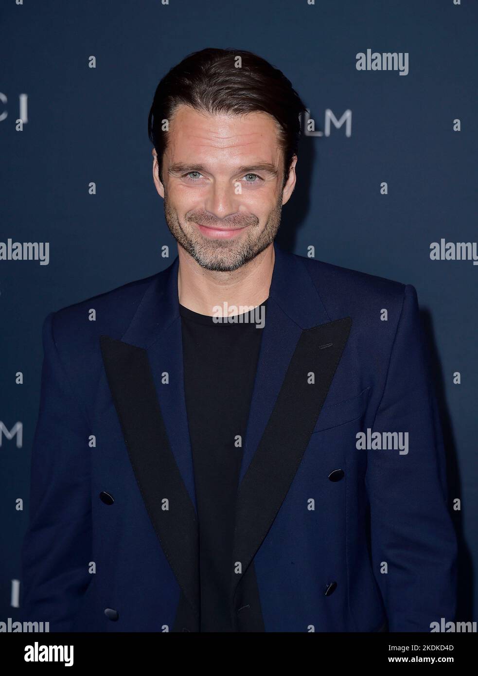 Los Angeles, California. 05th Nov 2022. Sebastian Stan partecipa al 11th° annuale LACMA Art Film Gala al Los Angeles County Museum of Art il 05 novembre 2022 a Los Angeles, California. Credit: Jeffrey Mayer/JTM Photos/Media Punch/Alamy Live News Foto Stock