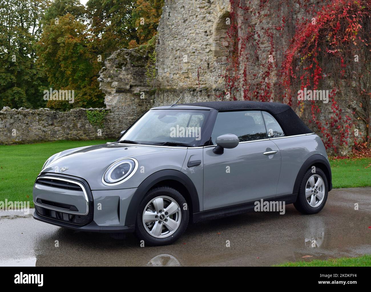 2022 Mini Cooper convertibile Foto Stock