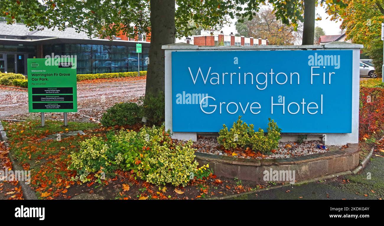 Warrington Fir Grove Best Western Sure Collection Hotel, Knutsford Old Road, Grappenhall, Warrington, Cheshire, INGHILTERRA, REGNO UNITO, WA4 2LD Foto Stock