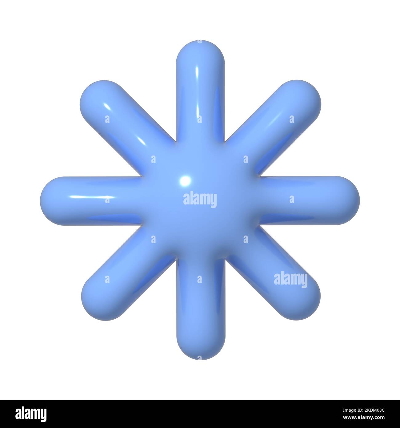 12 decorazioni natalizie a forma di fiocco di neve da