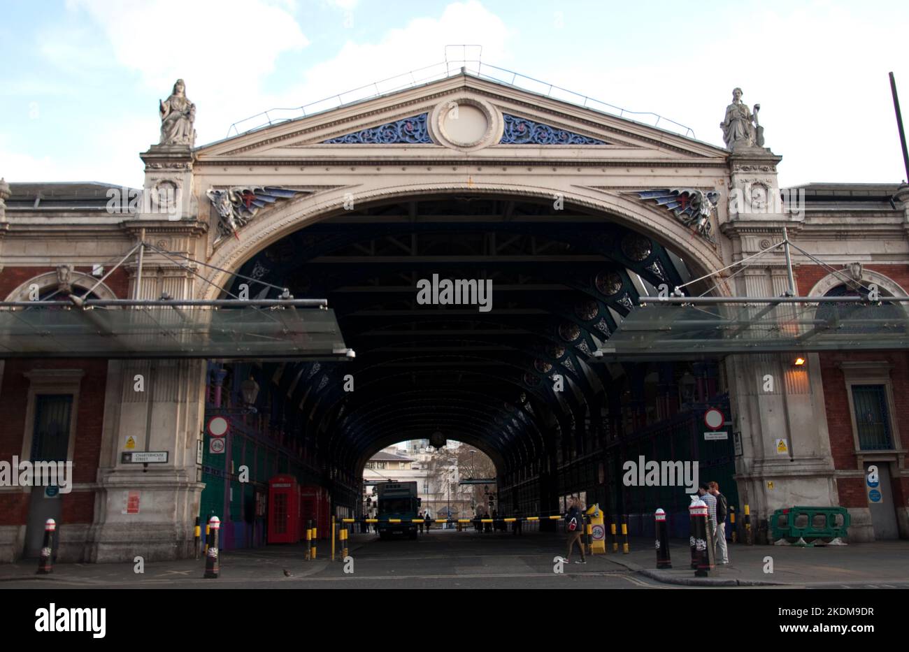 Grand Avenue, Smithfield Meat Market, Clerkenwell, Londra, Regno Unito Foto Stock