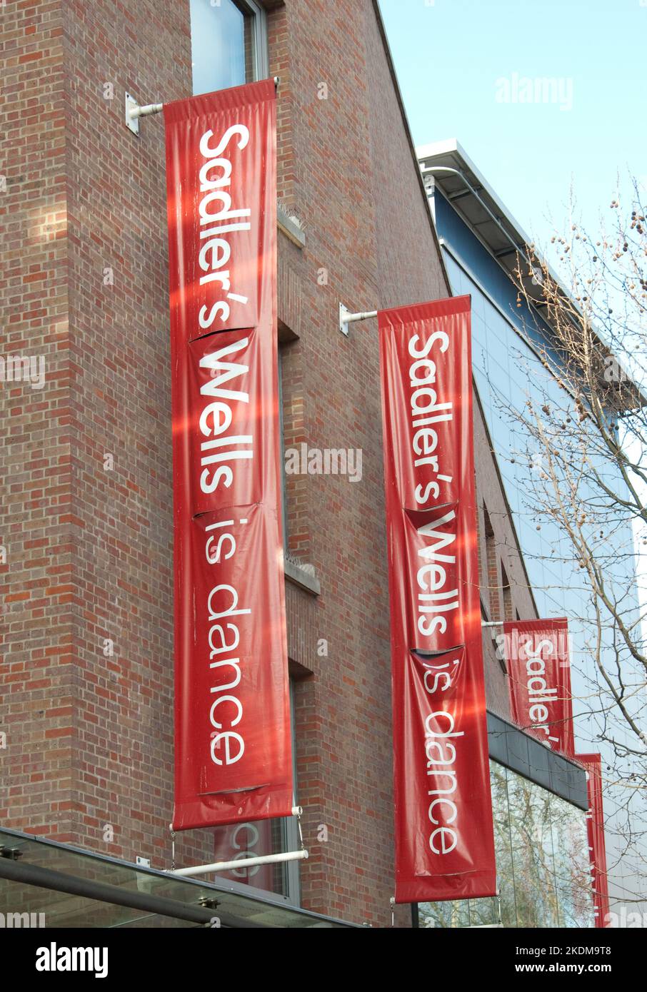 Sadler's Wells Theatre, Islington, Londra - particolarmente famoso per la danza e il balletto Foto Stock
