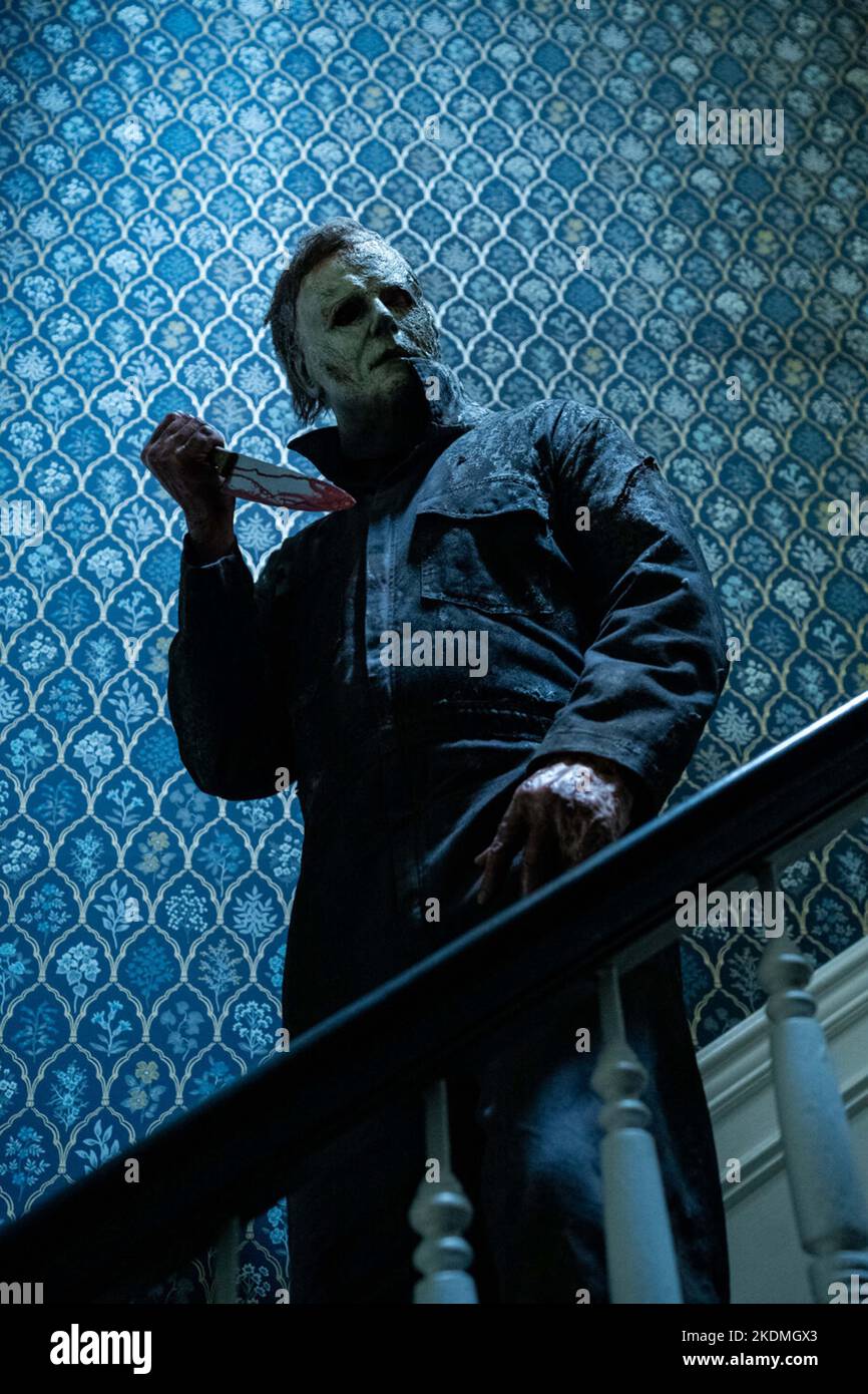 HALLOWEEN FINISCE (2022) JAMES JUDE COURTNEY DAVID GORDON VERDE (DIR) UNIVERSAL PICTURES/COLLEZIONE MOVIESTORE Foto Stock