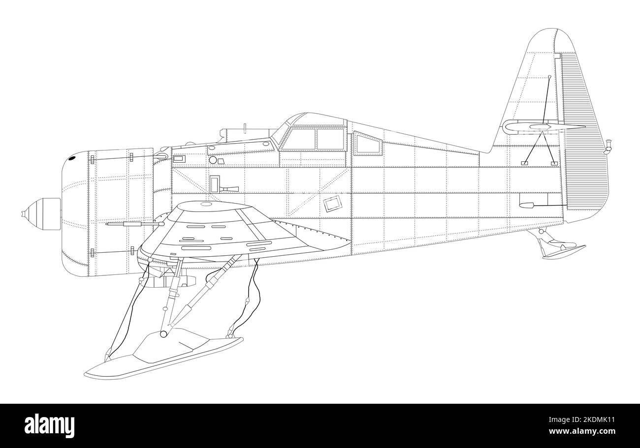 Sukhoi/Tupolev i-14 (ANT-31) Foto Stock