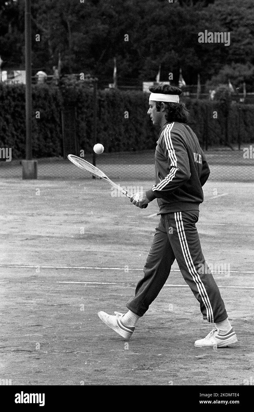 Guillermo Vilas, tennista argentino, Buenos Aires, Argentina Foto Stock