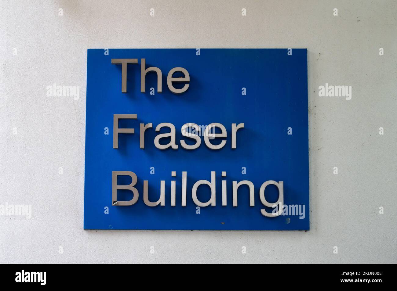Glasgow, Regno Unito - 10 settembre 2022: Edificio Fraser presso la Glasgow University nel centro di Glasgow, Scozia Foto Stock
