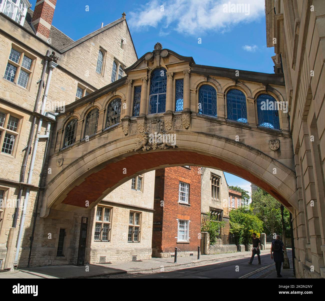 Il Ponte dei Sospiri, Oxford, Oxfordshire, Inghilterra Foto Stock