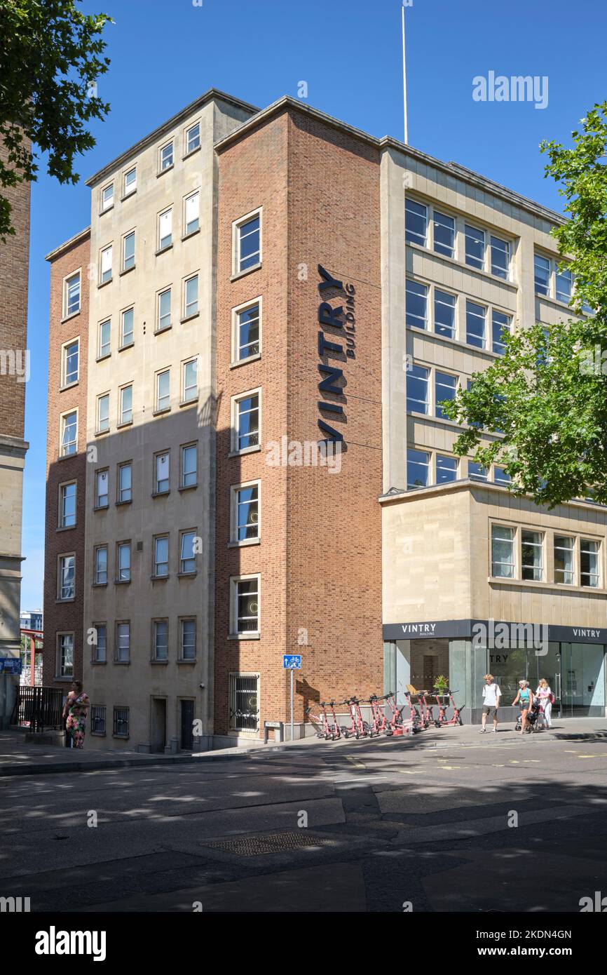 Vintry Building Bristol Inghilterra Regno Unito Foto Stock