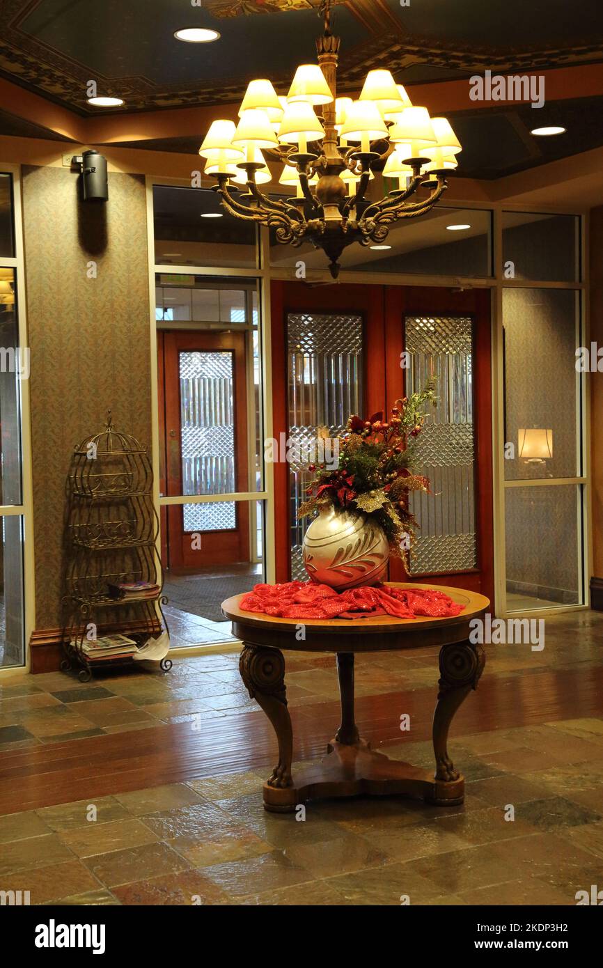 Hall dell'hotel, centro convegni Chateau on the Lake Foto Stock