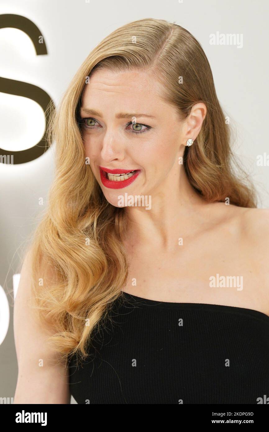 New York, NY, Stati Uniti. 7th Nov 2022. Amanda Seyfried agli arrivi per 2022 CFDA Fashion Awards - parte 2, Cipriani South Street, New York, NY 7 novembre 2022. Credit: Kristin Callahan/Everett Collection/Alamy Live News Foto Stock