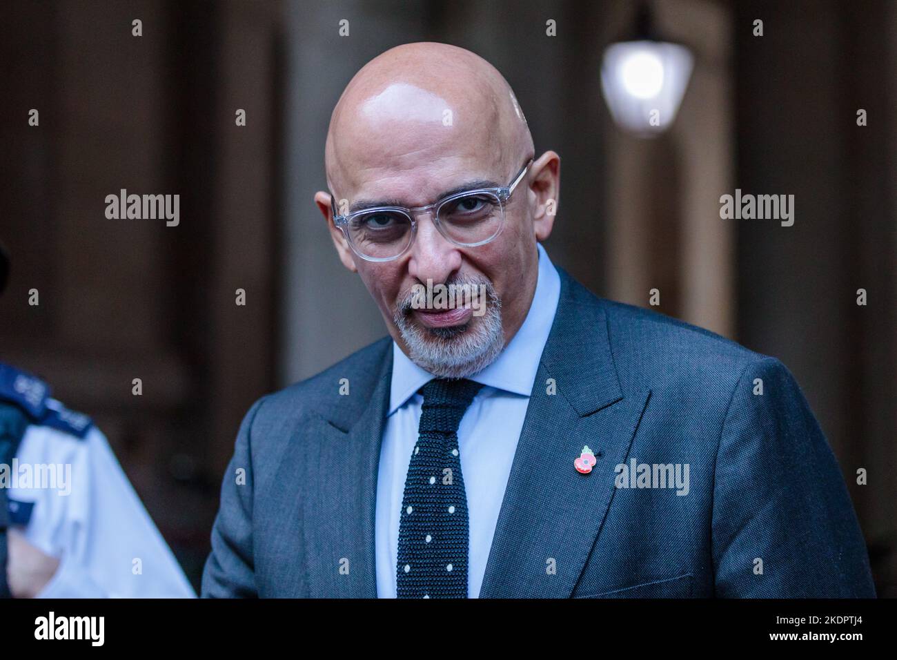 Downing Street, Londra, Regno Unito. 8th novembre 2022. Nadhim Zahawi MP, Ministro senza portafoglio, partecipa alla riunione settimanale del Gabinetto al 10 di Downing Street. Foto di Amanda Rose/Alamy Live News Foto Stock