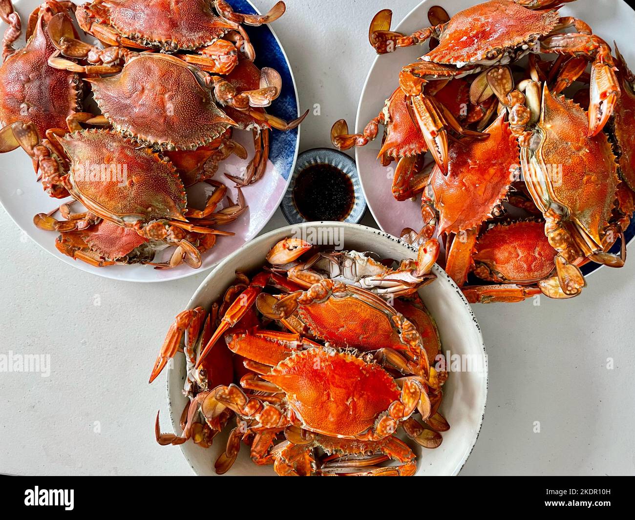 Il Granchio cotto sulla scheda madre per server Foto Stock
