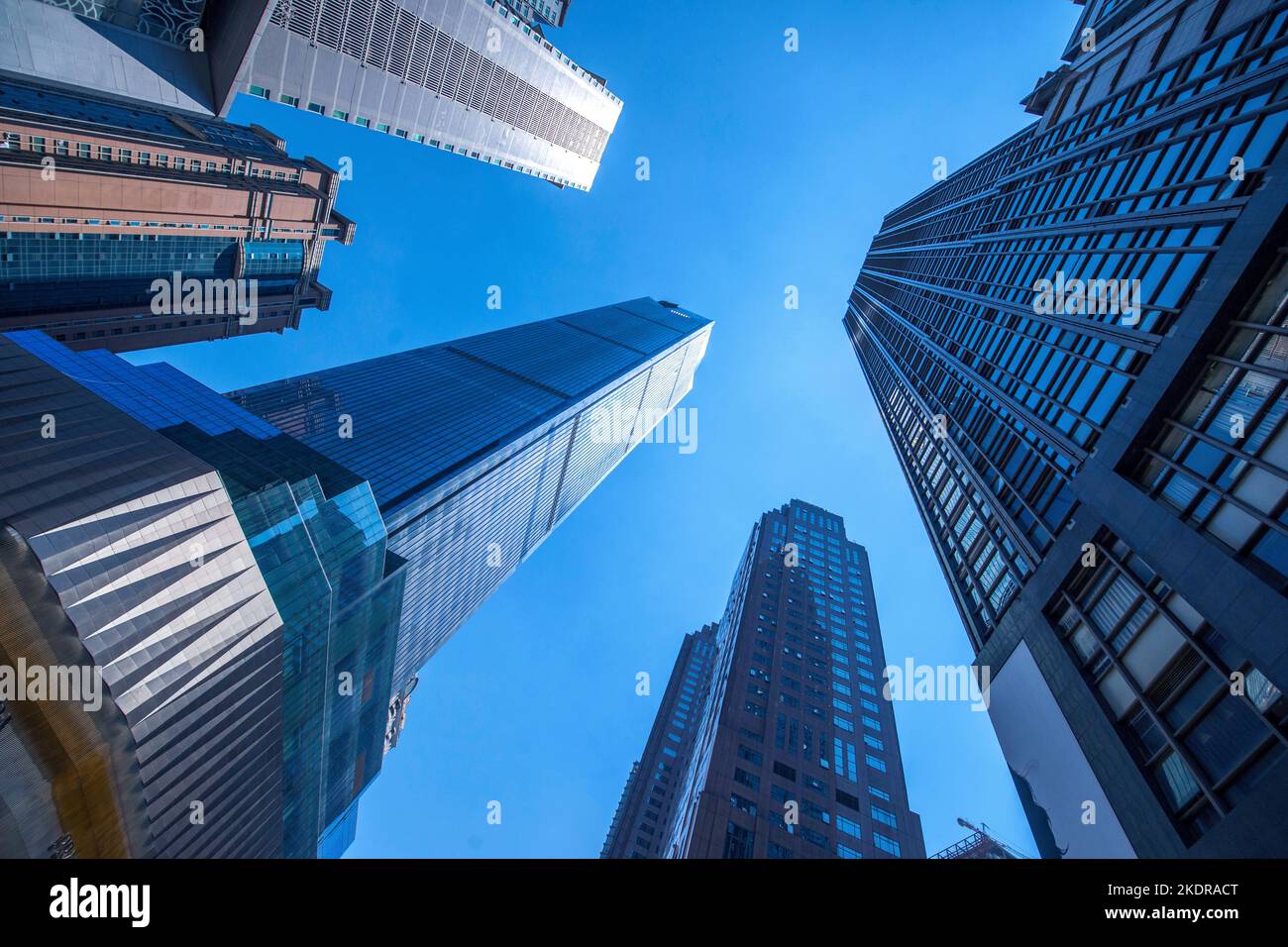 Gruppo commerciale di edifici del distretto di Chongqing yuzhong Foto Stock