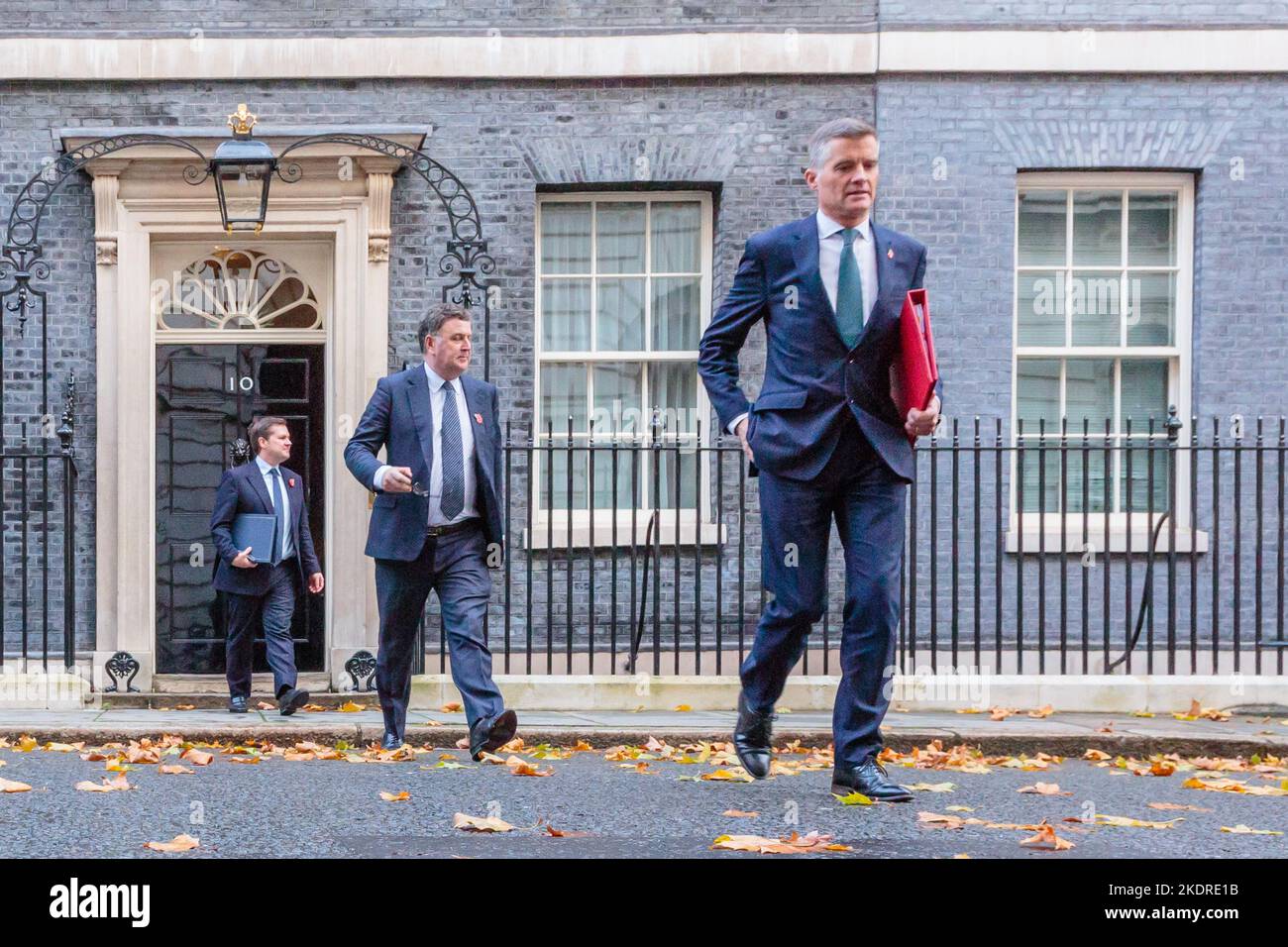 Downing Street, Londra, Regno Unito. 8th novembre 2022. Mark Harper MP, Segretario di Stato per i Trasporti, partecipa alla riunione settimanale del Gabinetto al 10 di Downing Street. Foto di Amanda Rose/Alamy Live News Foto Stock