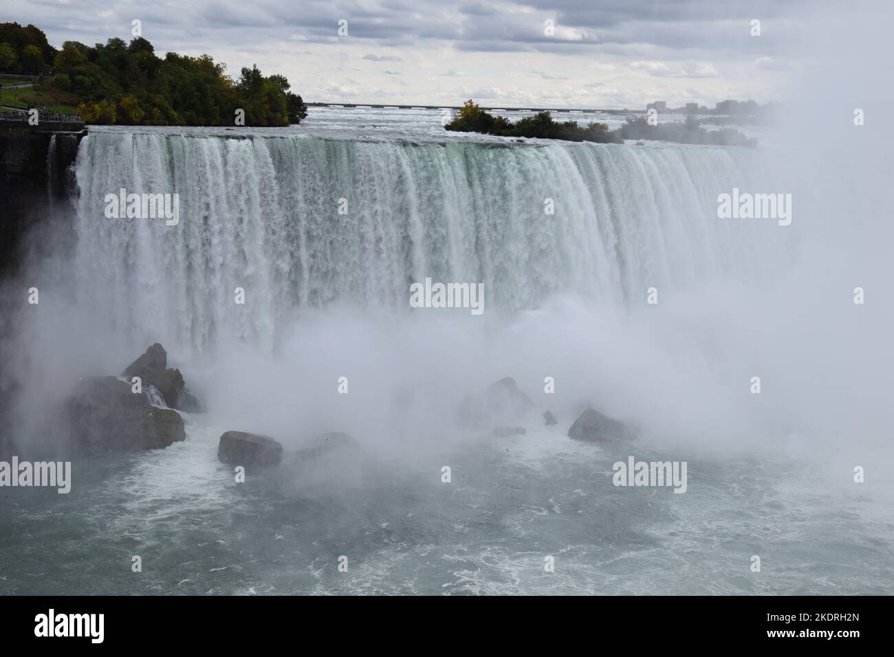 Cascate del Niagara in autunno, Ontario, Canada Foto Stock