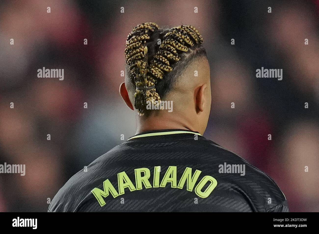 Mariano del Real Madriddurante la partita della Liga tra Rayo Vallecano e il Real Madrid giocata allo Stadio di Vallecas il 7 novembre 2022 a Madrid, Spagna. (Foto di Bagu Blanco / PRESSIN) Foto Stock