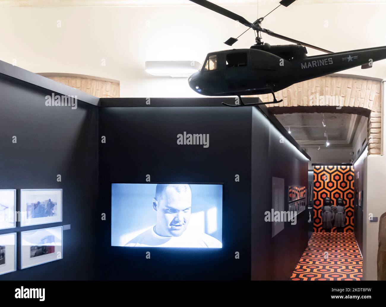 Stanley Kubrick: La mostra. Museo del Cinema di Istanbul, Turchia, 2022 Foto Stock