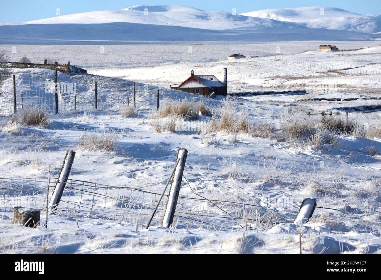 Bell'inverno a Minus Ten Foto Stock