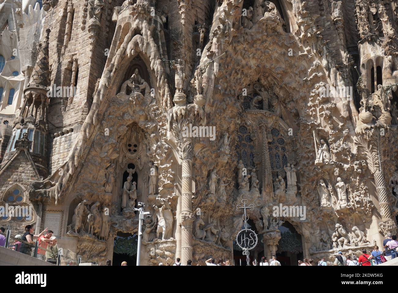 Il Tempio Basílica i Expiatori de la Sagrada Família, in spagnolo: Basílica de la Sagrada Familia; 'Basilica della Sacra Famiglia'), è una chiesa nel Foto Stock