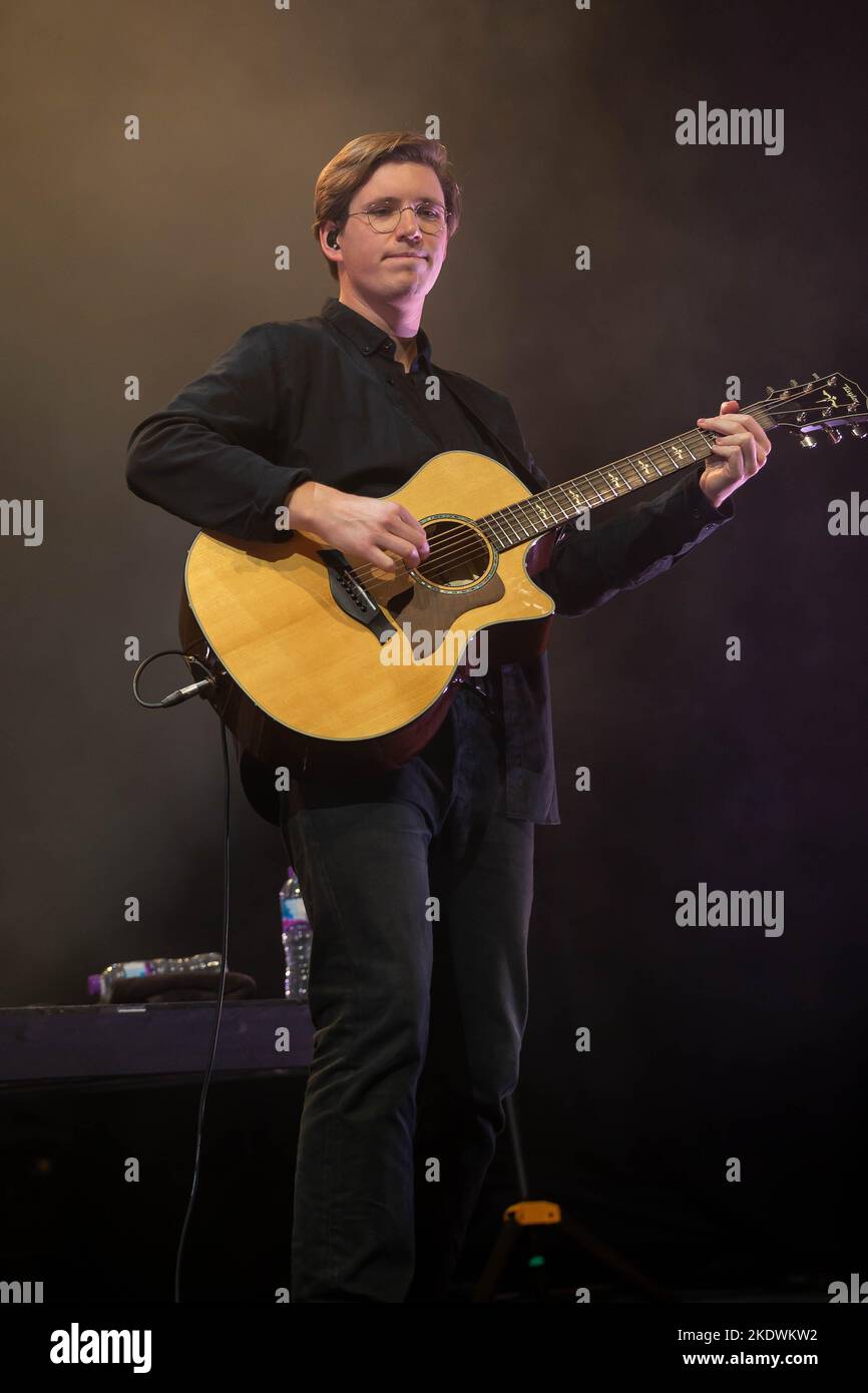 Edimburgo, Scozia 8th novembre 2022. Sigrid suona in una sala Usher a Edimburgo sulla gamba britannica del suo tour How To Let Go. Foto Stock