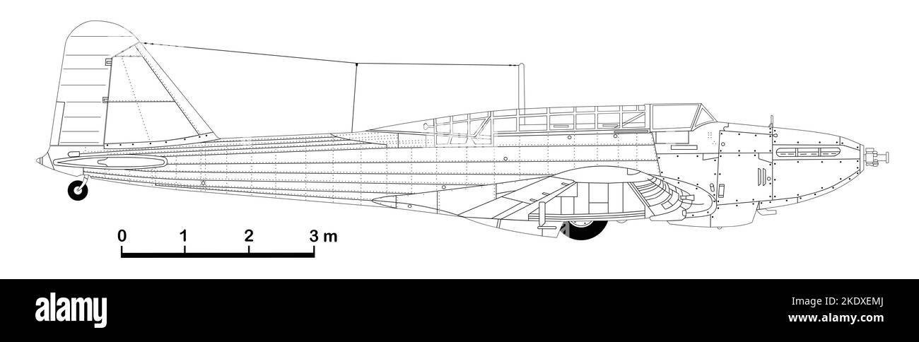 Fairey Battle Mk i Foto Stock