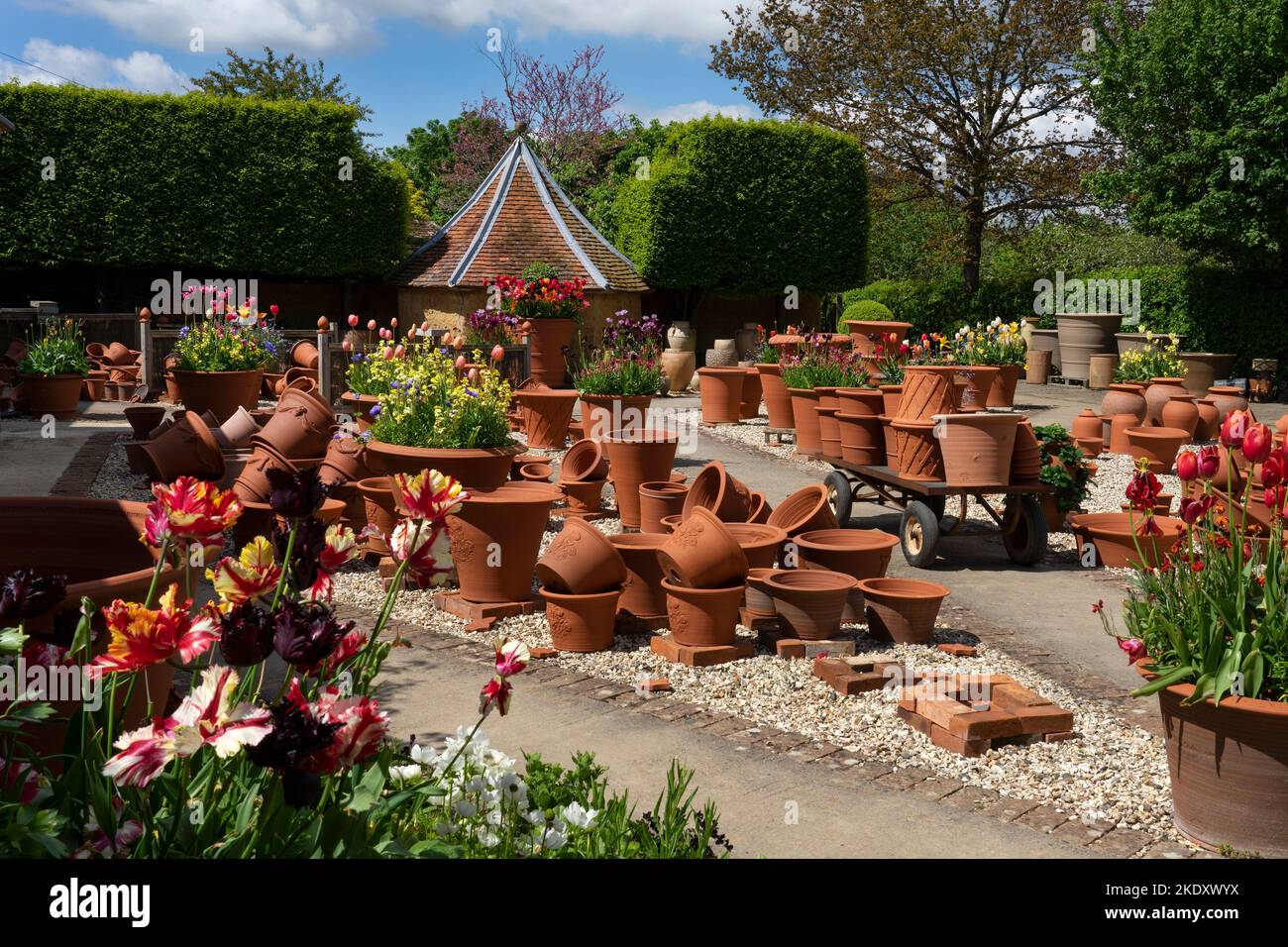 Whichford Pottery , Whichford,Cotswolds,Inghilterra Foto Stock