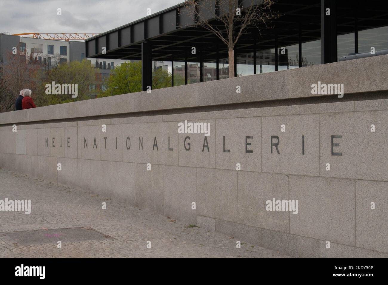 Berlino (Germania) Neue Nationalgalerie Foto Stock