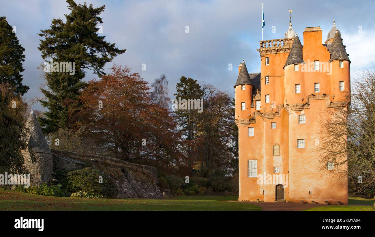 Castello di Craigievar, Scozia Foto Stock