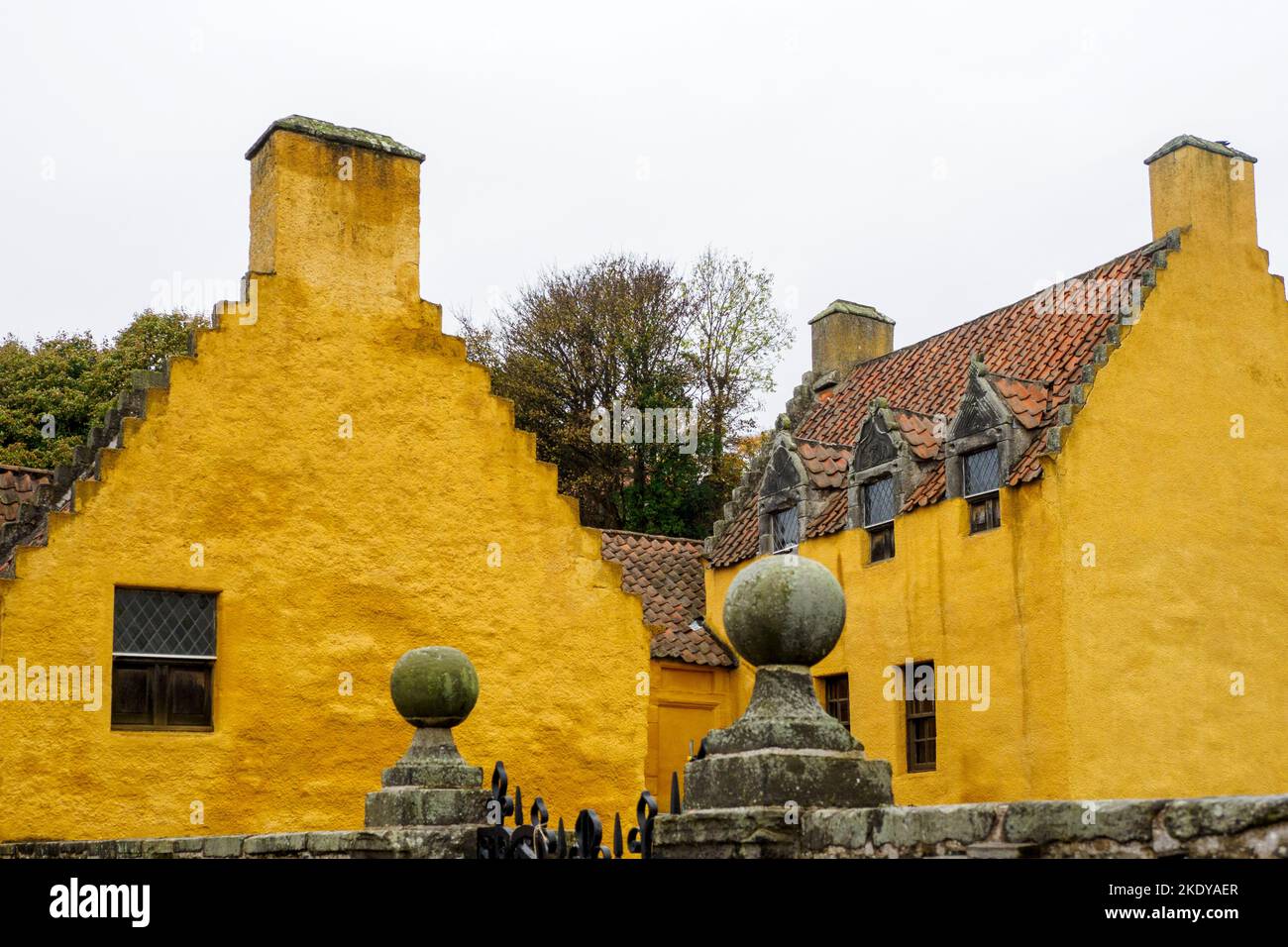 Culross Palace, Fife, Scozia Foto Stock