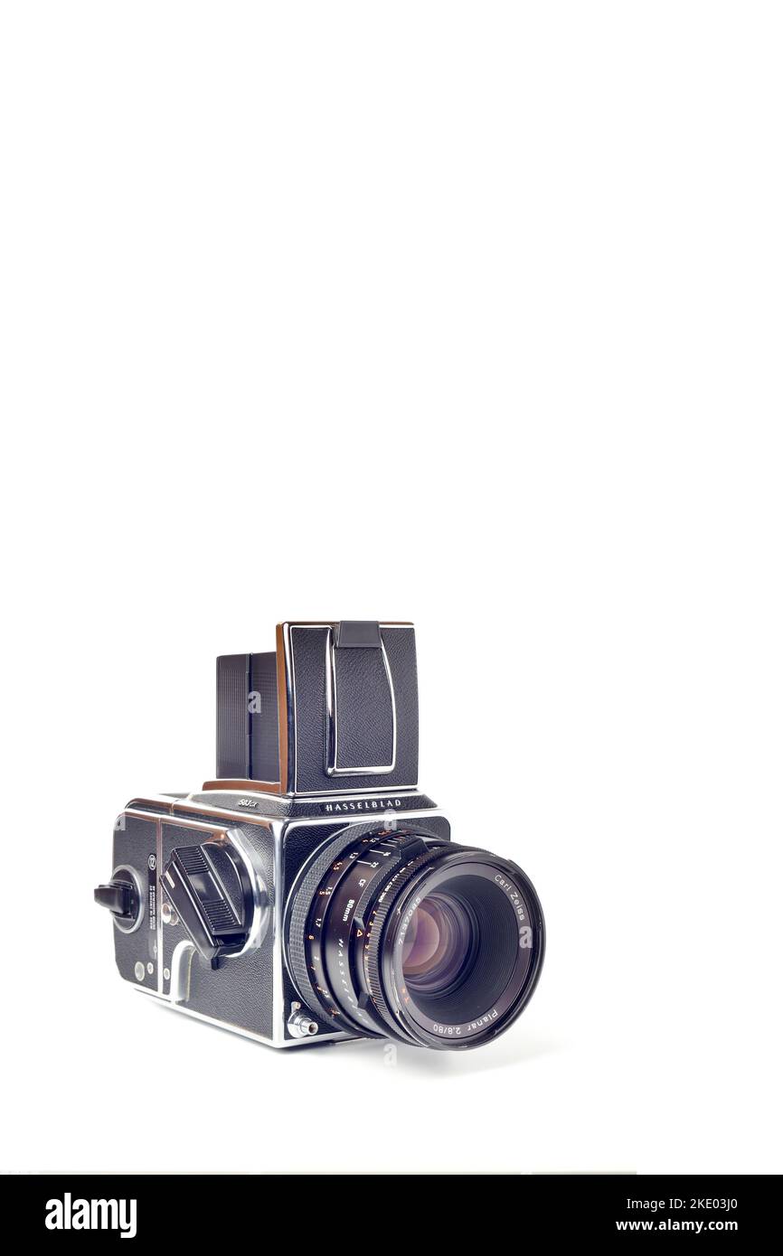 Telecamera a film di formato medio Hasselblad 503CX Foto Stock