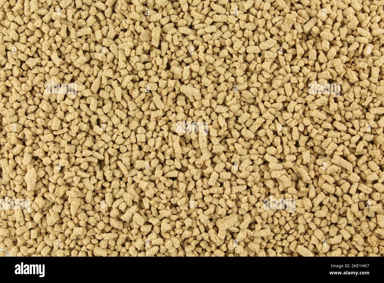 Consistenza di fondo di granuli di tè istantaneo zuccherati. Tè caldo o ghiaccio, sapore di limone Foto Stock