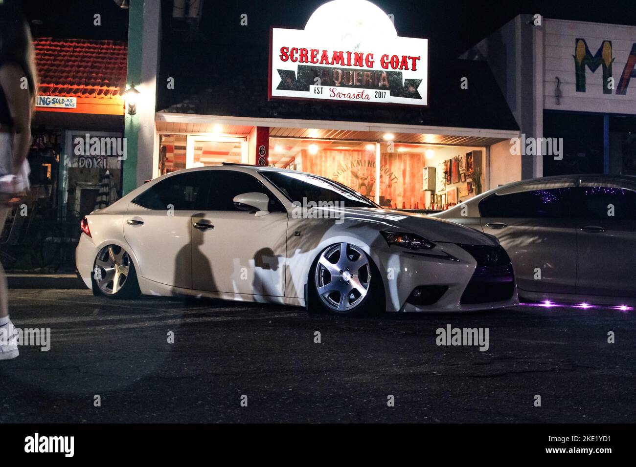 Stanzed Lexus IS Foto Stock