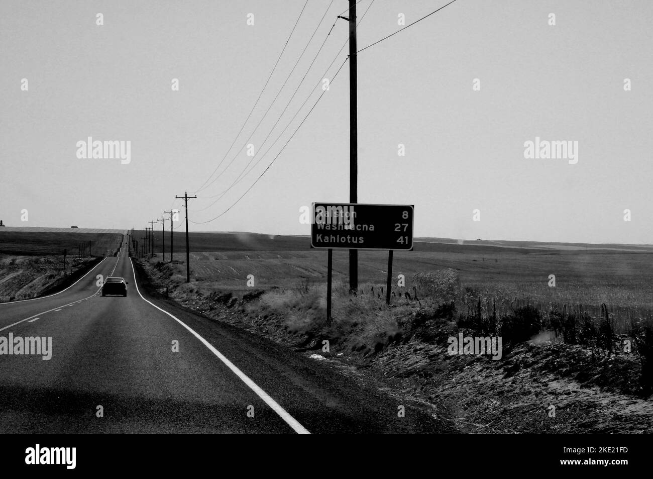 Raslston /wshington /USA / 05.October 2019 /Farmland and rular American life on Road 261 from Ralston to Wastunca . (Foto. Francis Joseph Dean/immagini decane) Foto Stock