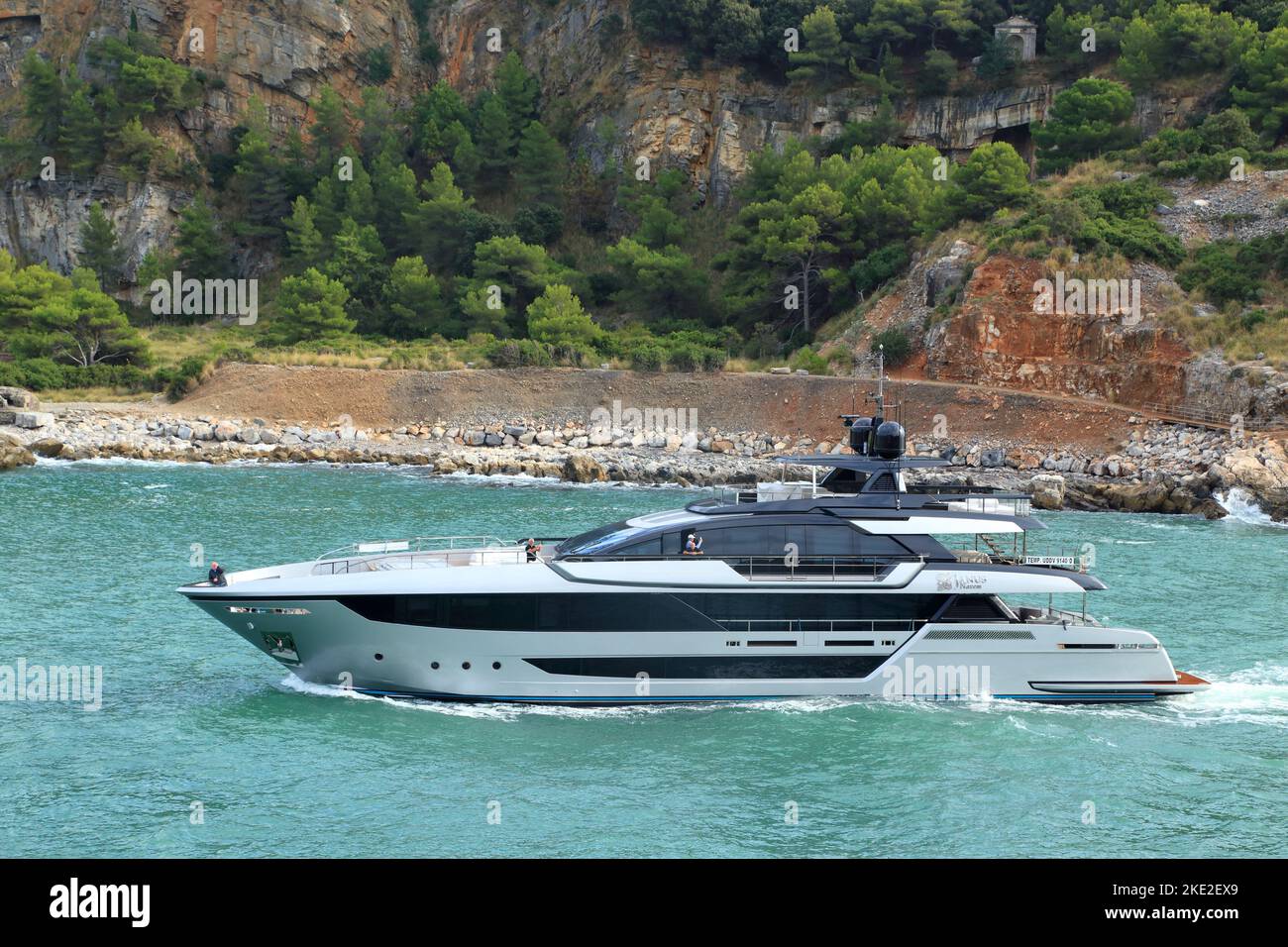 Yacht Janus Navem Foto Stock